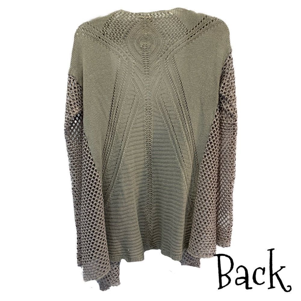 daytrip tan knit cardigan size XS - Picture 10 of 14